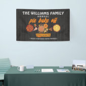Rustic Bake Off B Family Pumpkin Pie Competition Banner (Messeveranstaltung)