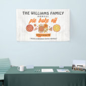 Rustic Bake Off Family Pumpkin Pie Competition Banner (Messeveranstaltung)