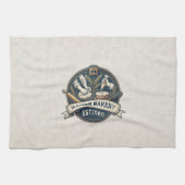 Rustic Bakery Store Pastry Dessert Sweet Cake Shop Geschirrtuch (Horizontal)