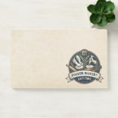 Rustic Bakery Store Pastry Dessert Sweet Cake Shop Post-it Klebezettel (Büro)