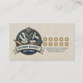 Rustic Bakery Store Pastry Dessert Sweet Cake Shop Treuekarte