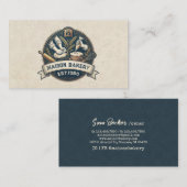 Rustic Bakery Store Pastry Dessert Sweet Cake Shop Visitenkarte (Vorne/Hinten)