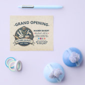 Rustic Bakery Store Pastry Desserts Grand Opening Flyer (Einzeln)