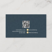 Rustic Bakery Store Pastry Desserts Loyalty Punch Treuekarte (Rückseite)