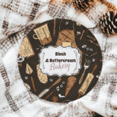 Rustic Baking Business Pappteller