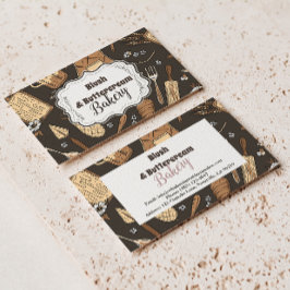 Rustic Baking Business Visitenkarte