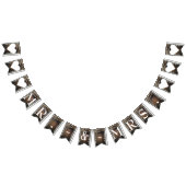 Rustic Barrel Lights Lace Gipskraut Mr & Mrs. Wimpelkette (Alle)