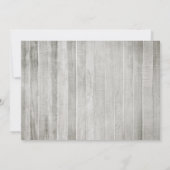 Rustic Beach Nautical Foto Graduation Party Einladung (Rückseite)