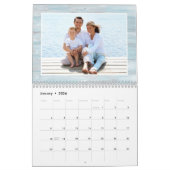 Rustic Beach Wood Family Fotos 2024 Kalender (Jan 2026)