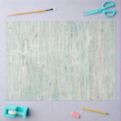 Rustic Beach Wood Ocean Blue Crackle Decoupage Seidenpapier (Basteln)
