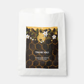 Rustic Beehive Honeybees Baby Dusche Geschenktütchen (Vorderseite)