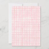 Rustic Berry First Red Strawberry 1. Geburtstag Einladung (Vorderseite)