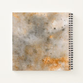 Rustic Berry Wreath Chickadees Dankesblatt Notizblock (Rückseite)