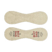 Rustic Best Dad Ever Vater-Tag Baseball (Paneele)