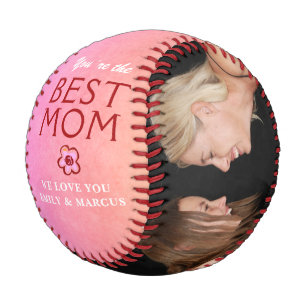Rustic Beste Mutter Muttertag 2 Foto  Baseball