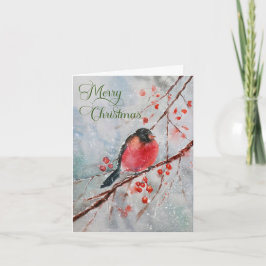 Rustic Bird Winter Frohe Weihnachten