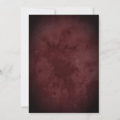 Rustic Bloom | Einladung zur Verlobungsparty (Rückseite)