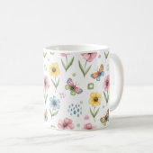 Rustic Bloom Symphony Kaffeetasse (VorderseiteRechts)