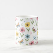 Rustic Bloom Symphony Kaffeetasse (Mittel)