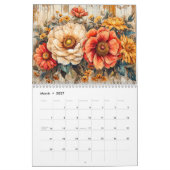 Rustic Blooms – A Year of Shabby Chic Floral Charm Kalender (Mär 2027)