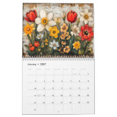 Rustic Blooms – A Year of Shabby Chic Floral Charm Kalender (Jan 2027)