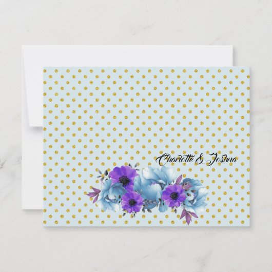 Rustic Blue Hütte Rose Wedding Suite Probe (Vorderseite)