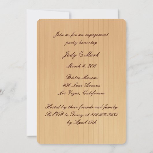 Rustic Blue Mason Jars Engagement Party einladen Einladung (Rückseite)