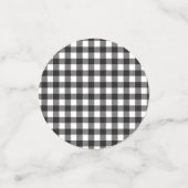 Rustic Blue Pumpkin Watercolor Table Confetti Konfetti (Klein Vorderseite)