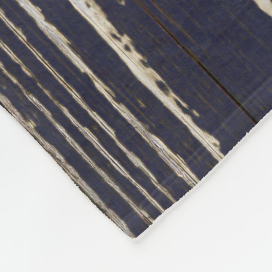 Rustic Blue Wood Frame Family Name  Fleecedecke (Ecke)