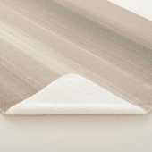 Rustic Blush Pink Gray Mauve Abstract Stripe Sherpadecke (3/4)