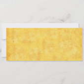 Rustic Boarding Pass Style Wedding Invite Einladung (Rückseite)