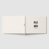 Rustic Boho Barn Wedding Gästebuch (Voll)