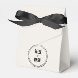 Rustic Boho Barn Wedding Geschenkschachtel