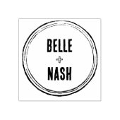 Rustic Boho Barn Wedding Rubber Briefmarke Gummistempel (Prägung)