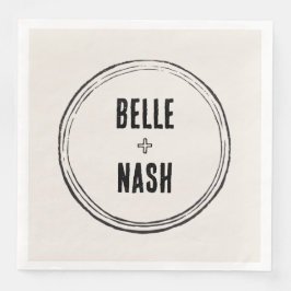 Rustic Boho Barn Wedding Serviette