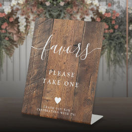 Rustic Boho Barn Wood Favorits Sockelschild