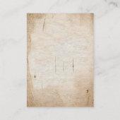 Rustic Boho Country Boy Showbücher für Baby Begleitkarte (Rückseite)