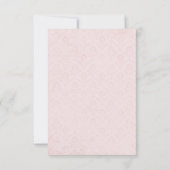 Rustic Boho Country Wedding Dankeskarte (Rückseite)