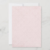 Rustic Boho Country Wedding Save The Date (Rückseite)