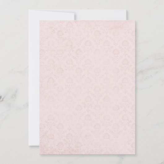 Rustic Boho Country Wedding Save The Date (Rückseite)