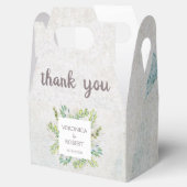 Rustic Boho Eucalyptus Greenerenerity Wedding Viel Geschenkschachtel (Geöffnet)