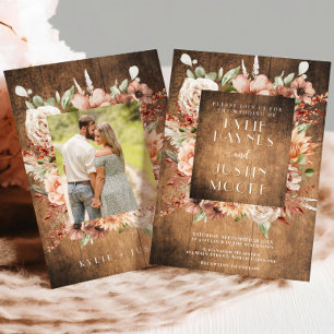 Rustic Boho Fall Herbstwoche Einladung