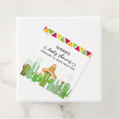 Rustic Boho Fiesta Cactus Taco 'Bout A Baby Shoote Geschenkanhänger (Beispiel)