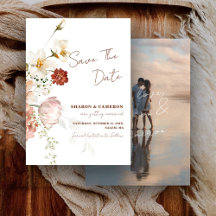Rustic Boho Floral Garden Wedding