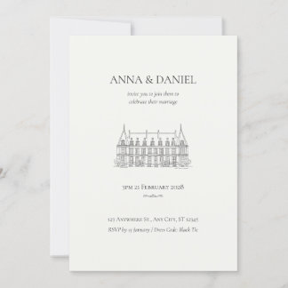 Rustic Boho Greenerity Einladung zur Hochzeit