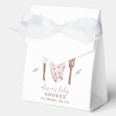 Rustic Boho Koch Kitchen Stuff Baby Shower Geschenkschachtel (Vorderseite)