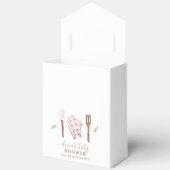 Rustic Boho Koch Kitchen Stuff Baby Shower Geschenkschachtel (Offen)
