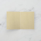 Rustic Boho Lovebird Owl Couple Wedding Dankeskarte (Innenseite)