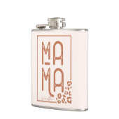 Rustic Boho Mama Flachmann (Links)