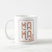 Rustic Boho Mama Kaffeetasse (Links)